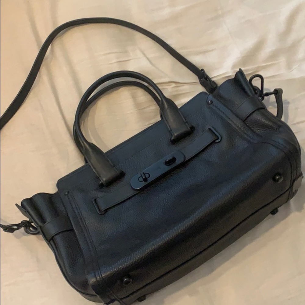 Coach All Black Purse
